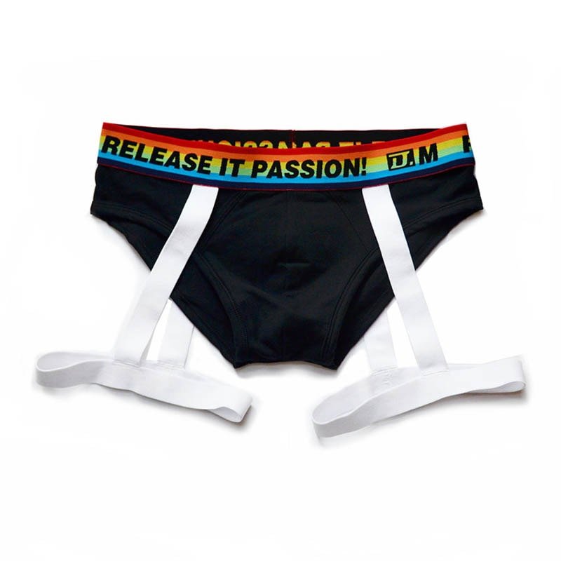 Men's Sexy Underwear - DM Rainbow Love Briefs – Oh My!