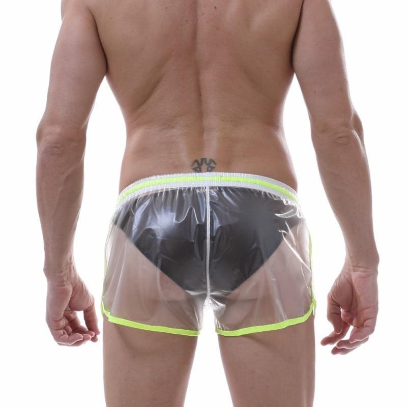 Men's Sexy Underwear - Plastic See-through Boxer Briefs – Oh My!