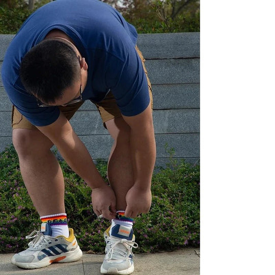 Bear Rainbow Socks - Oh My!