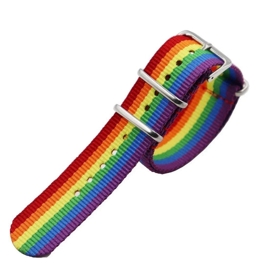 Belt Buckle Rainbow Bracelet - Oh My!