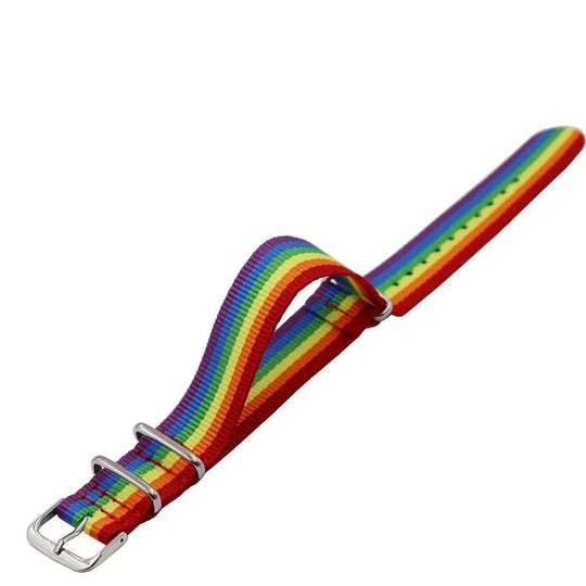 Belt Buckle Rainbow Bracelet - Oh My!