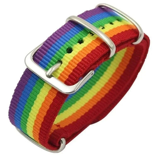 Belt Buckle Rainbow Bracelet - Oh My!