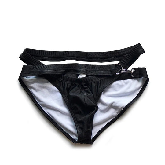 DM Criss Cross Buckle Swim Briefs - Oh My!