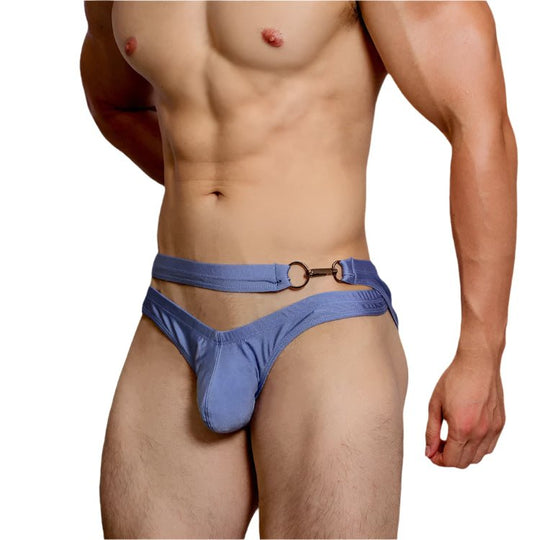 DM Criss Cross Buckle Swim Briefs - Oh My!