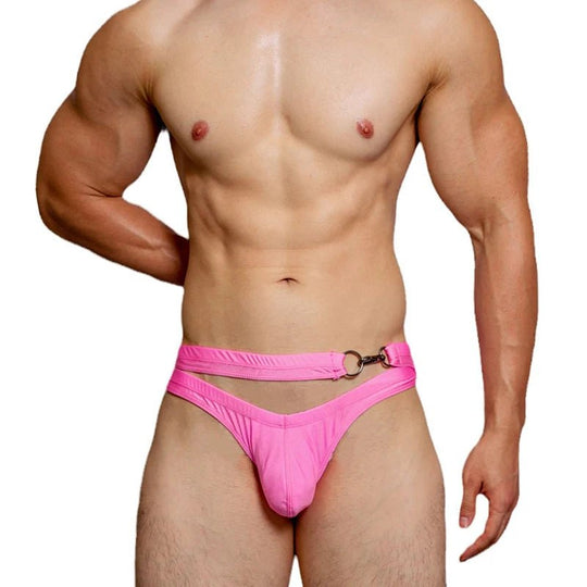 DM Criss Cross Buckle Swim Briefs - Oh My!