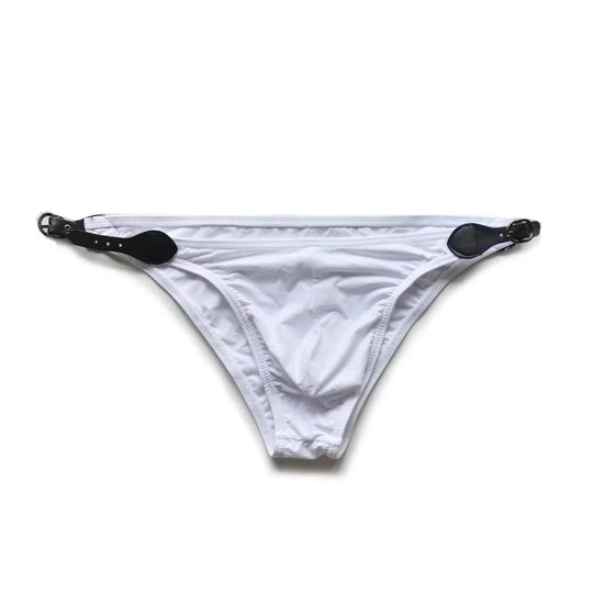DM Leather Buckle Briefs - Oh My!
