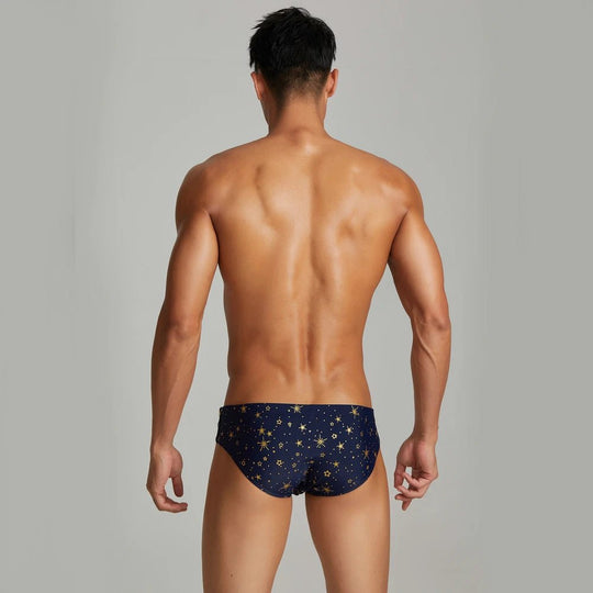 Gold Stars Swim Briefs - Oh My!