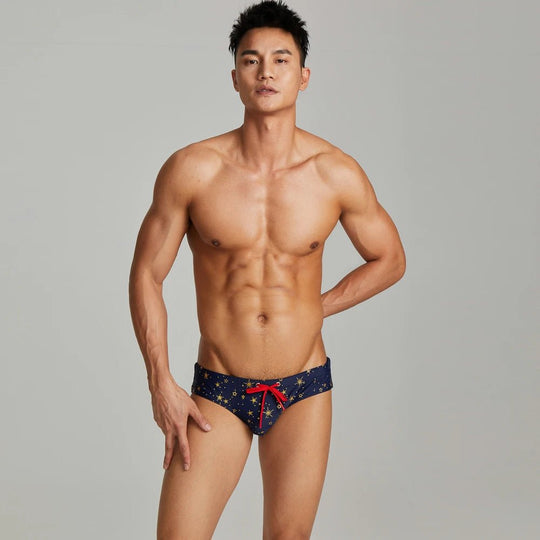 Gold Stars Swim Briefs - Oh My!