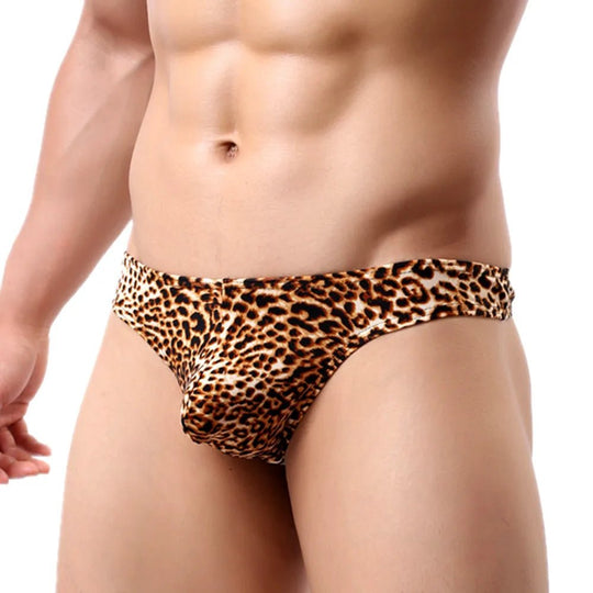 Leopard Print Thong - Oh My!