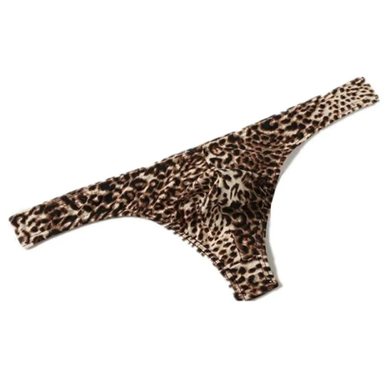 Leopard Print Thong - Oh My!