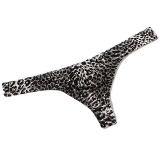 Leopard Print Thong - Oh My!