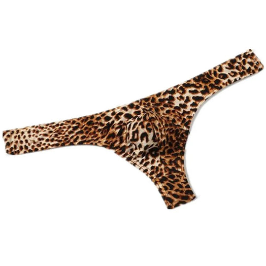 Leopard Print Thong - Oh My!