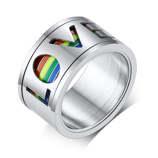 Love Pride Spinner Ring - Oh My!