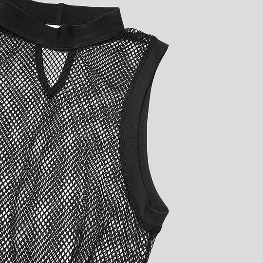 Mesh Tank Top Body Suit - Oh My!