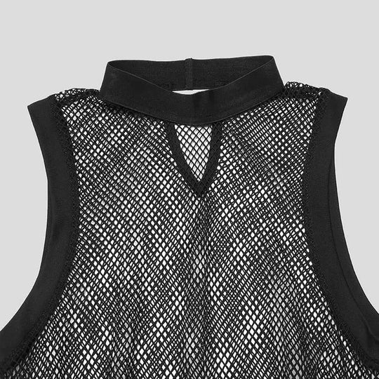 Mesh Tank Top Body Suit - Oh My!