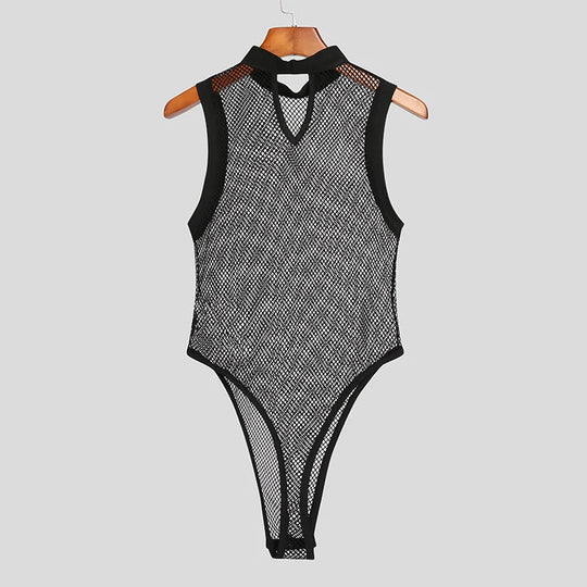 Mesh Tank Top Body Suit - Oh My!