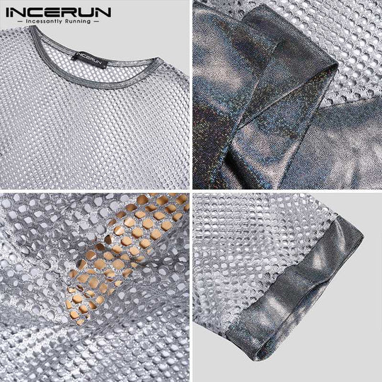 Metallic Crop Top T-shirt - Oh My!