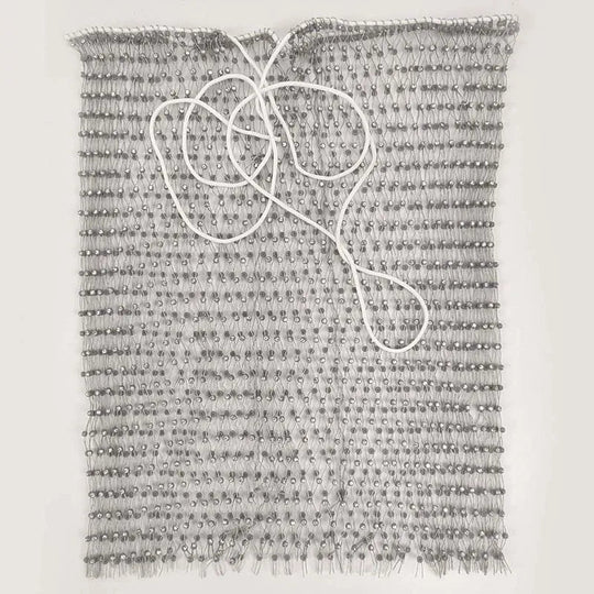 Metallic Glitter Fishnet Shorts - Oh My!