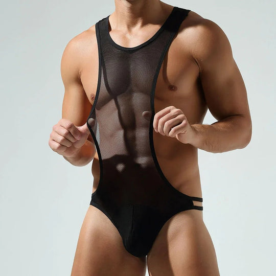 Peekaboo Harness Singlet - Oh My!