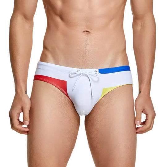 Primary Colors Pool Swim Briefs - Oh My!