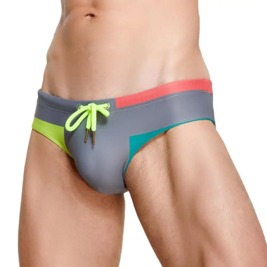 Primary Colors Pool Swim Briefs - Oh My!