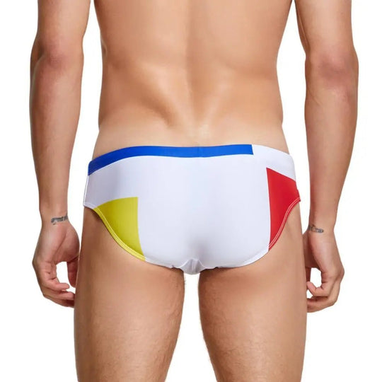 Primary Colors Pool Swim Briefs - Oh My!