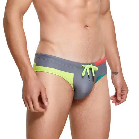 Primary Colors Pool Swim Briefs - Oh My!