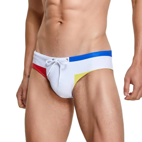 Primary Colors Pool Swim Briefs - Oh My!