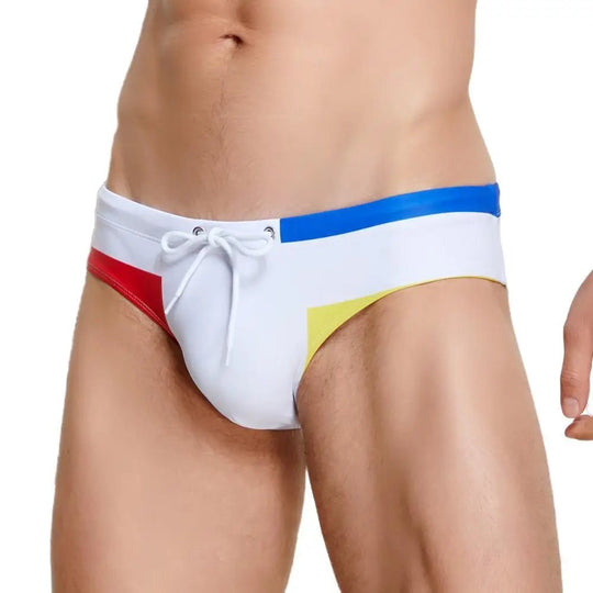 Primary Colors Pool Swim Briefs - Oh My!