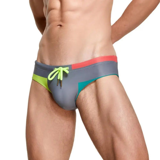 Primary Colors Pool Swim Briefs - Oh My!