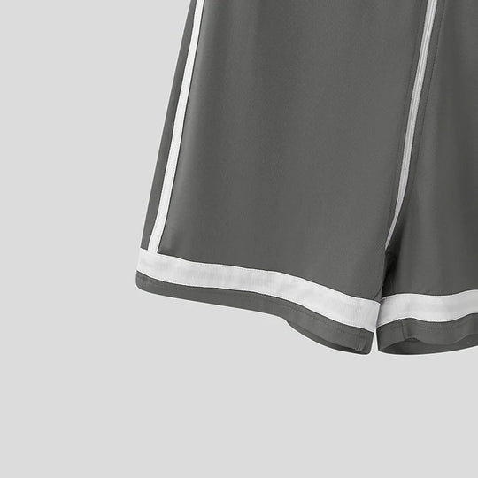 Racing Stripe Zippered Body Suit - Oh My!