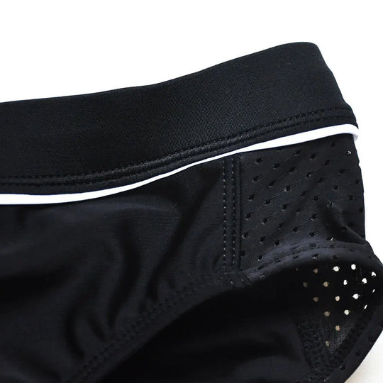 Ring Around Side Mesh Swim Briefs - Oh My!