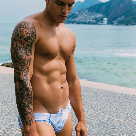 Seobean Gradient Swim Briefs - Oh My!