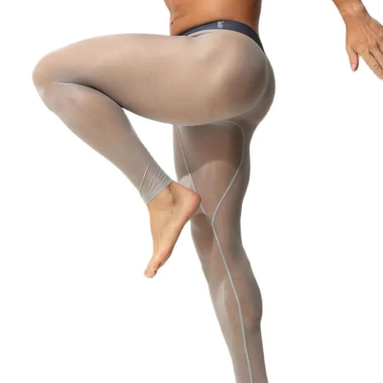 Silky Transparent Mesh Leggings - Oh My!
