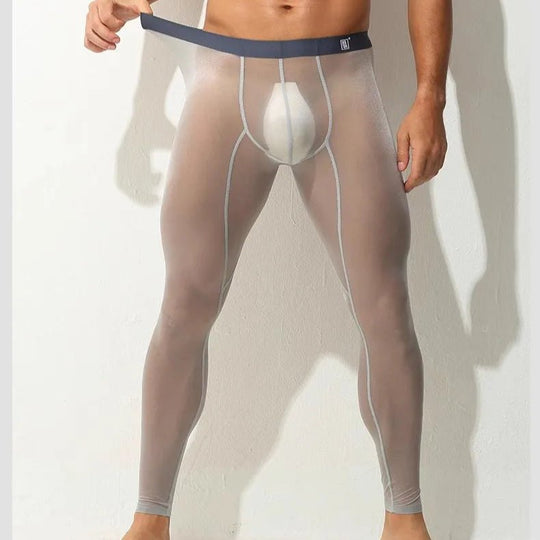 Silky Transparent Mesh Leggings - Oh My!