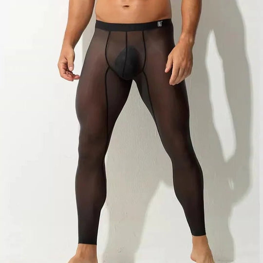 Silky Transparent Mesh Leggings - Oh My!