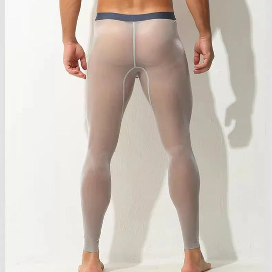 Silky Transparent Mesh Leggings - Oh My!