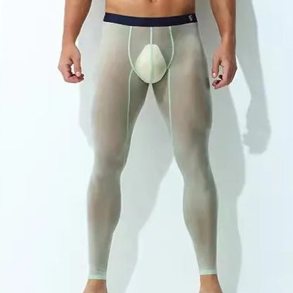 Silky Transparent Mesh Leggings - Oh My!