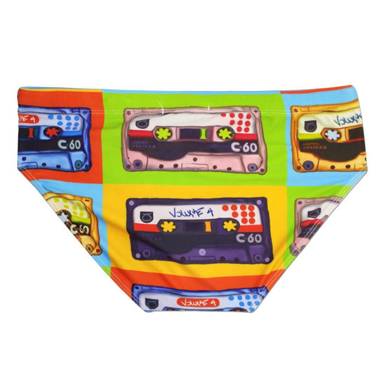 80s Cassette Swim Briefs - Oh My Underwear