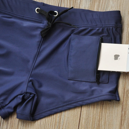 Bold Vert Pocketed Swim Trunks - Oh My Underwear