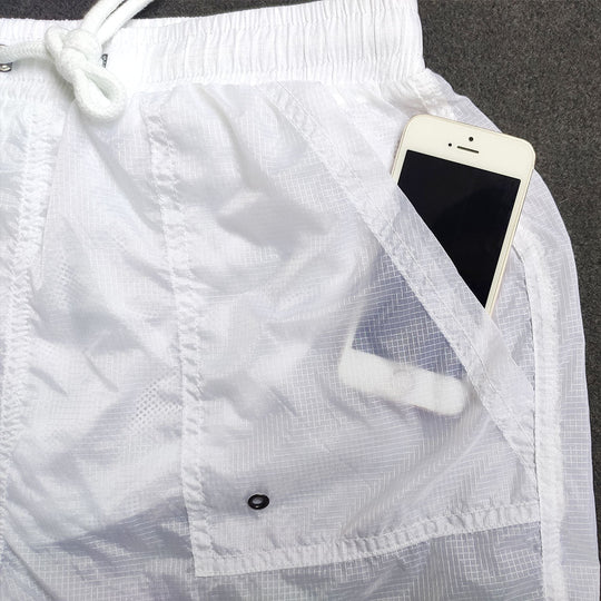 Bowtie Transparent Swim Trunks swimwear