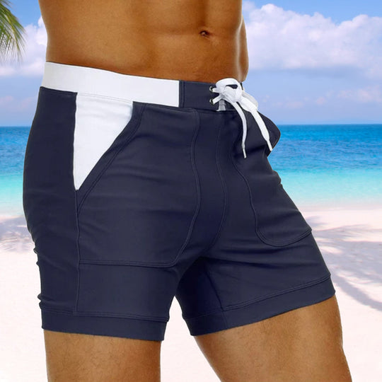 Boxer Stripe Swim Trunks - Oh My Underwear