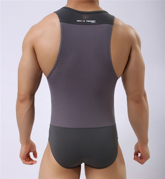 Brave Person Mesh Singlet - Oh My Underwear