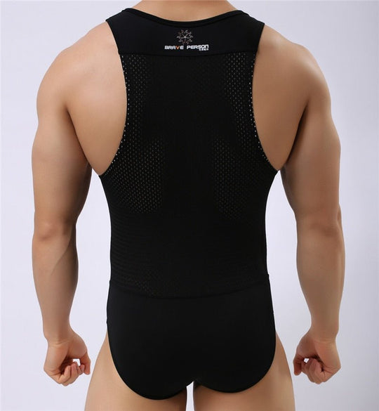 Brave Person Mesh Singlet - Oh My Underwear
