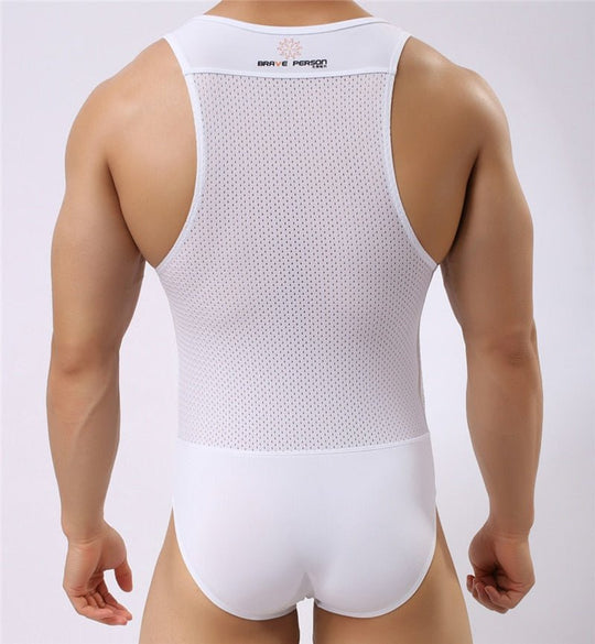 Brave Person Mesh Singlet - Oh My Underwear