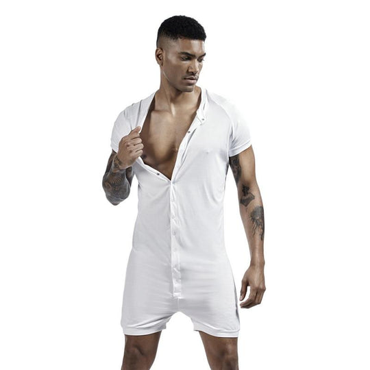 Button Up Onesie loungewear