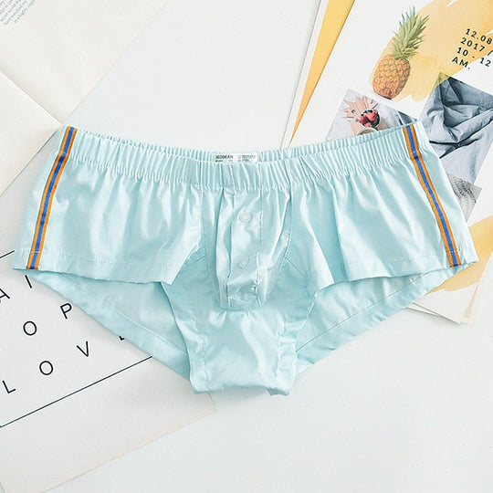 Buttoned Lounge Boxer Shorts - Oh My Underwear