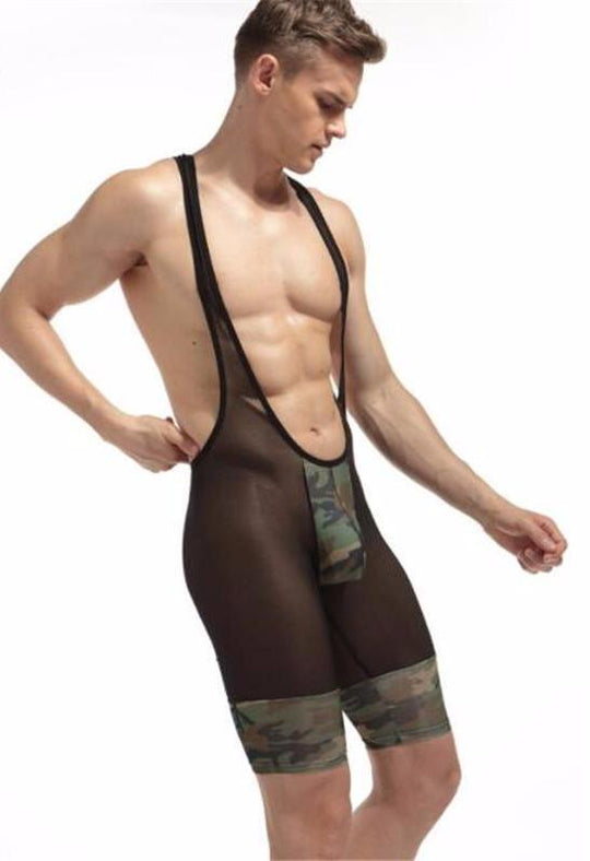 Camo Mesh Singlet activewear