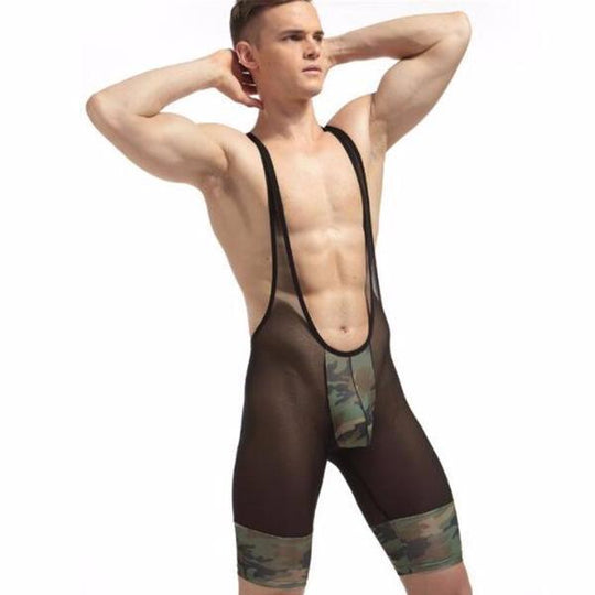 Camo Mesh Singlet activewear