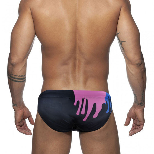 Crayon Graffiti Swim Briefs - Oh My Underwear
